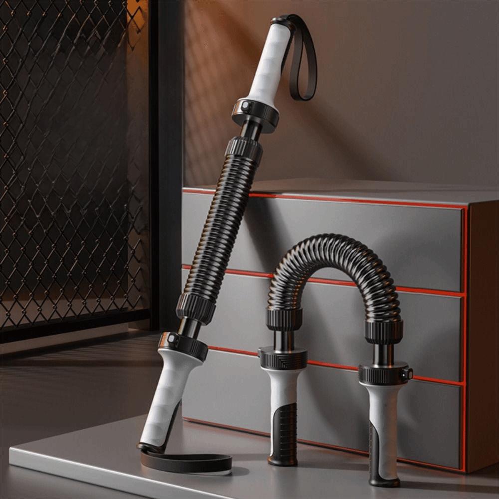 Non-slip Handle Spring Arm Strengthener Ergonomic Fitness Power Twister Bar Upper Arm Muscle