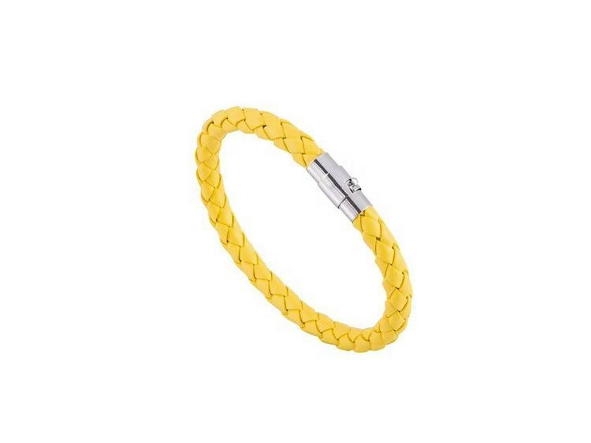Men's Woven Bracelets: Magnetic Buckle PU Hand Ropes, Personalized High-End Accessories for Daily Wear