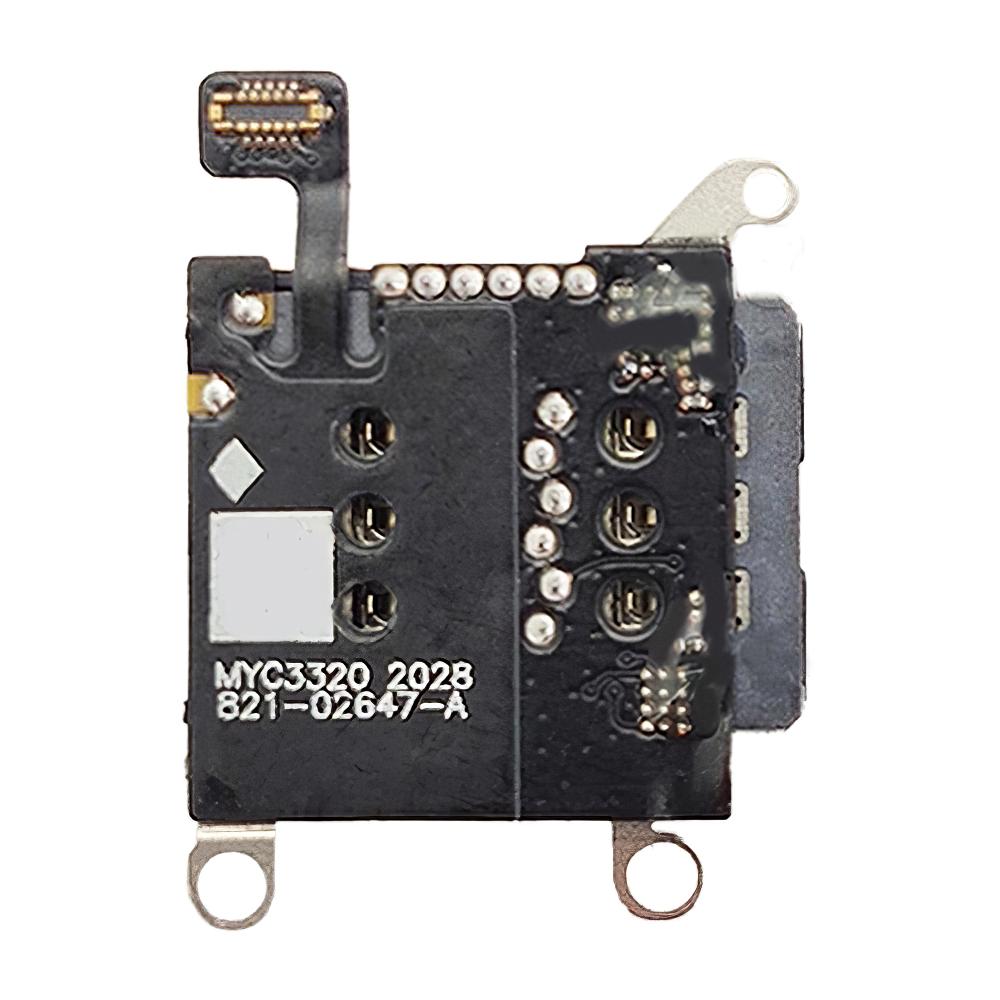 For iPhone 12 Pro 6.1 Inch/12 6.1 Inch SIM Card and SD Card Tray Holder Flex Cable Replacement Part (without Logo)