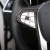 ABS Car Interior Steering Wheel Frame Cover Trim Sticker for BMW 3, 5, 7, 6 Series GT X3 X5 X7 G01 G05 G07 G20 G30 G11 Luxury 2019-2020 (Carbon