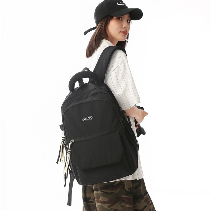 Waterproof Nylon Backpack Commuter Student Schoolbag Travel Backpack