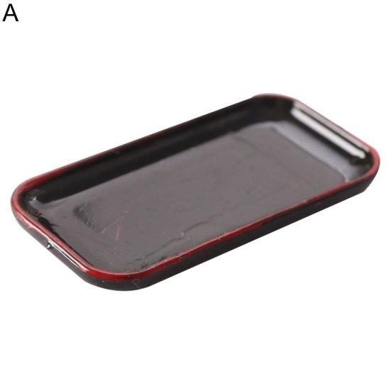 Dollhouse Cutlery Small Retro Realistic Decorative Pretend Play Kitchen Dish Bowl Model Miniature Decor for Gifts