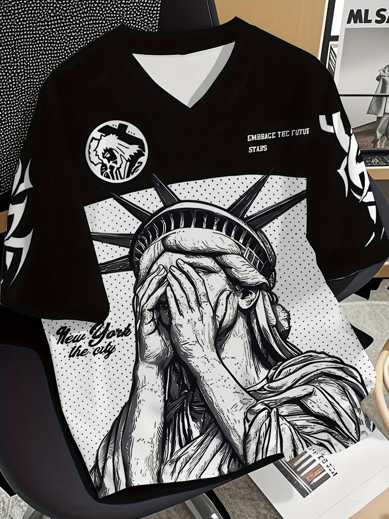 Summer Men'S T-Shirt Sports Casual Fashion Outdoor Men'S T-Shirt