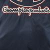 Champion Products Back Logo Bench Coat L Navy Cotton Filling Men's Used