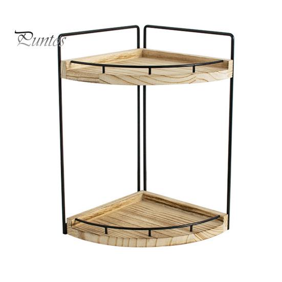 

2-уровневый органайзер для ванной комнаты, угловая полка для ванной, прочная, несущая, простая в сборке стойка для хранения вещей Dual Layer