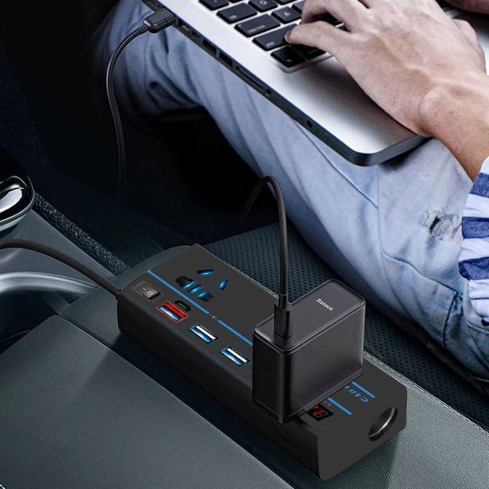 Universal Car Inverter DC 12V/24V To 220V Car Converter Socket Car Power Converter For Cars/trucks