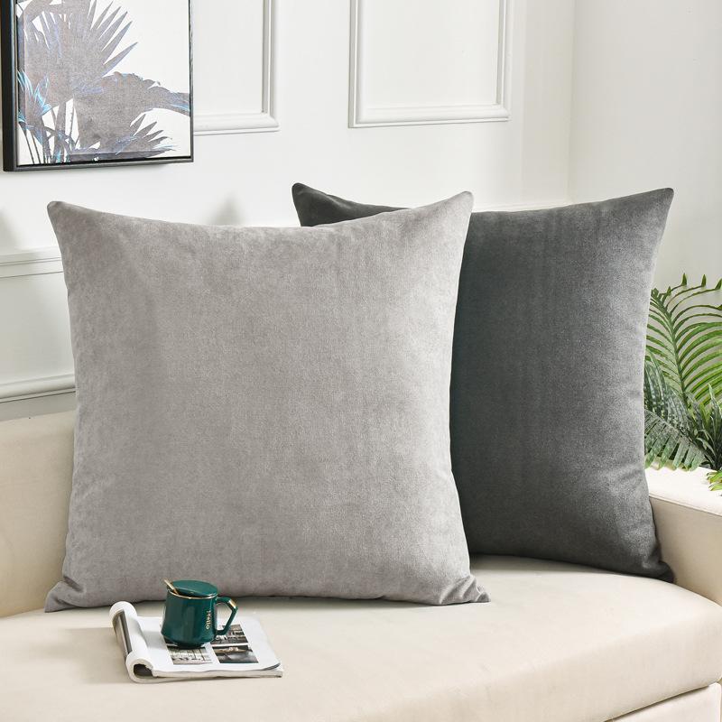 50x50/60x60/80x80CM Dimensiune Mare Față de Pernă Decorativă Canapea Sufragerie Față de Pernă Uni Decor Față de Pernă Decorativă pentru Casă
