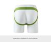 Men's Backless Lace-up Butt-Lifting T-Pants with Elastic Band