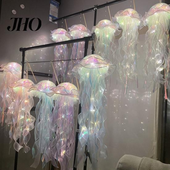 Jellyfish Light LED Lamp Soft Lighting Battery Operated Lantern Decorative Hanging Decoration Holiday Gift for Party Ambient