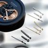 8,5*12,5*12,5mm NH35 Zeigersatz für Seiko Nautilus NH35 Uhrwerk Zeiger Grün Leuchtmasse Silber Gold Zubehör