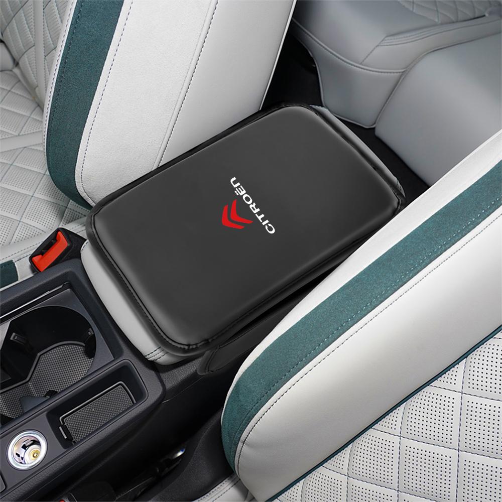 Car Armrest Box Pad Center Console Arm Rest Protector Cover For Citroen C4 C3 Xsara C-Elysee C5 C1 DS DS3 DS5 DS4 Jumper Picasso