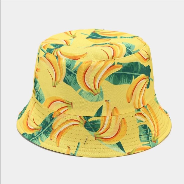 Xuancui Manufacture New Casual Floral Beach Summer Cap Printing Bucket Hat