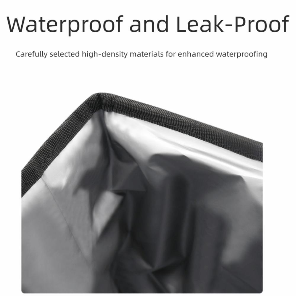 Auto Organizer Hanging Automotive Garbage Bin Leak-Proof Car Trash Bag Car Trash Can with Lid  Gift