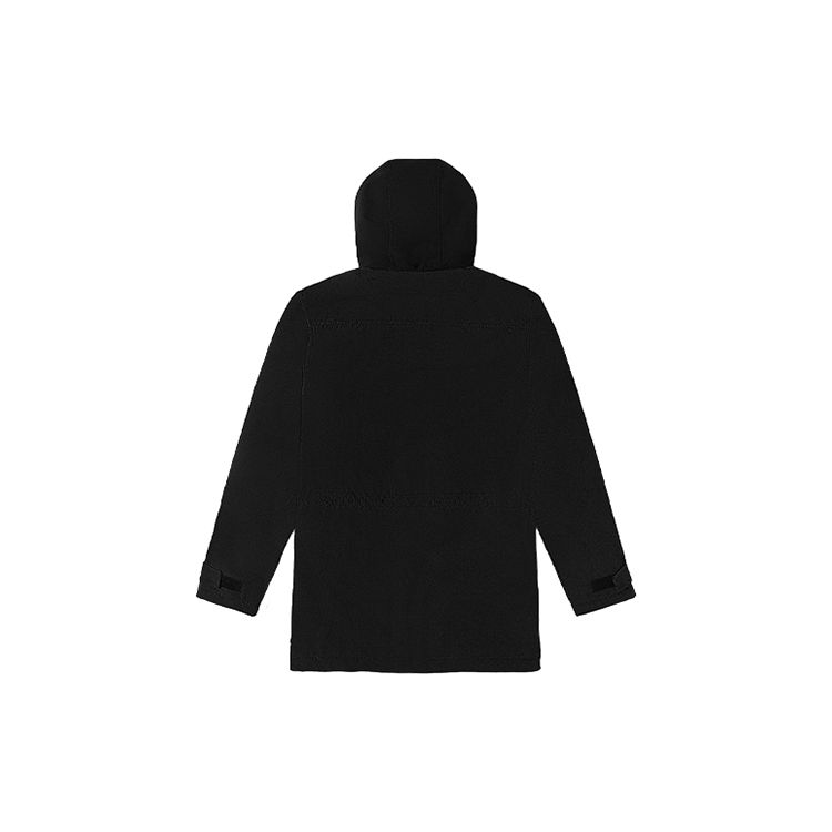 Vans Hooded Coach Jacket Cotton Outerwear Winter Men Outerwear Black VN0A4S1PBLK