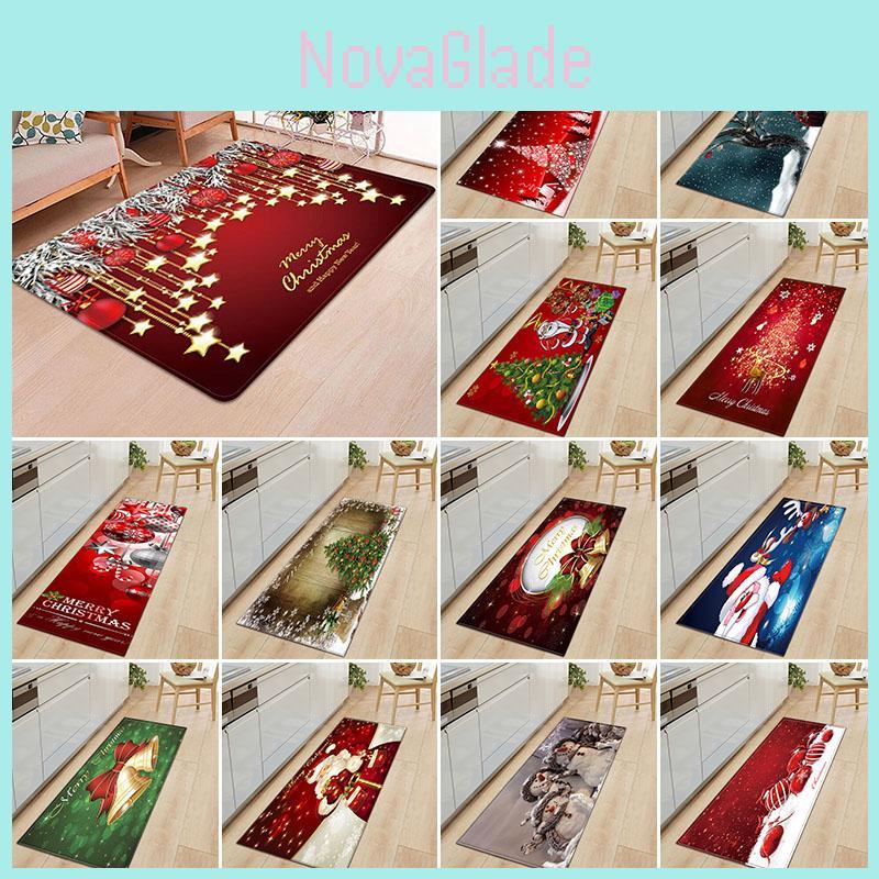 Eco-friendly Christmas Area Rug With Non-slip Effect Perfect For Any Room Decor