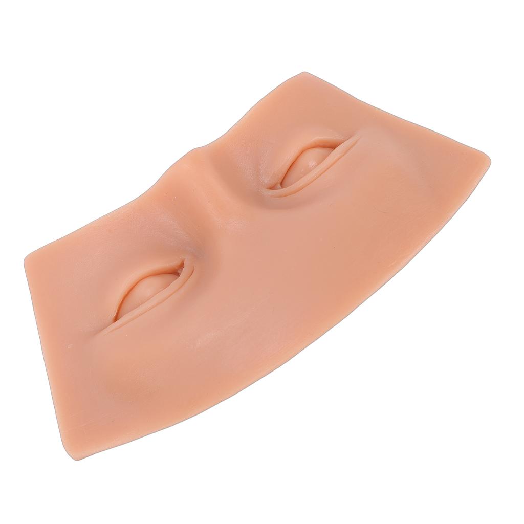 Silicone Eyebrow Practice Model Easy Coloring 5D Eyebrow Practice Board for Beginners