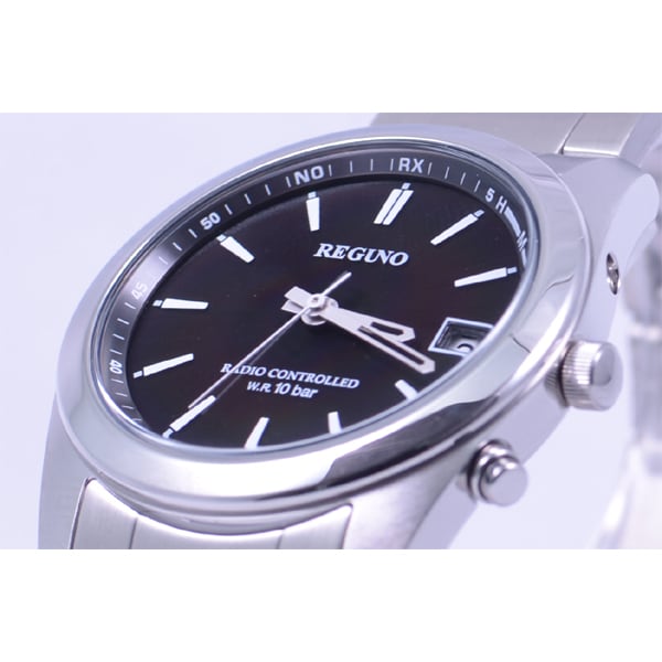 Citizen Men's RS25-0483H ( Watch REGUNO Solar-Tech Radio-controlled Men's) Round Watch Silver