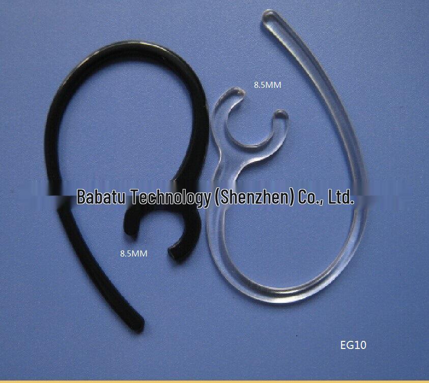 C Port 6MM Bluetooth sluchátko s ušním háčkem - Ušní háčky s více průměry