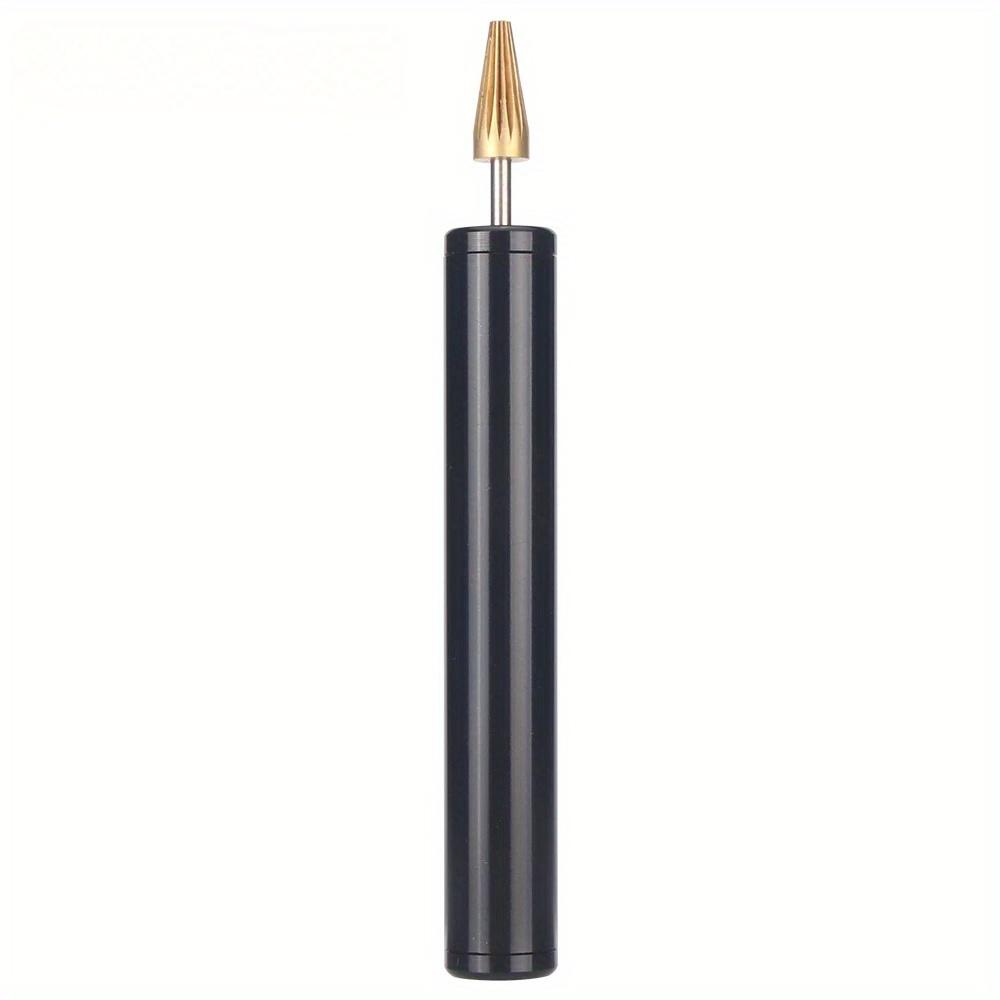 

1PC Leather Craft Edge Oil Pen Leather Dye Pen Stainless Steel Brush Brass Head Applicator Paint Roller Tools for Leathercraft DIY