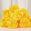 1-1/2 Inches 25 Yards golden Satin Ribbon, Solid Fabric Ribbon Roll for Flower Bouquets, Gift Wrapping, Wedding, Handmade Crafts