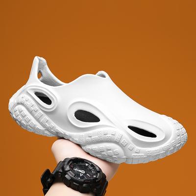 Fashion 2024 Summer Slippers Mens EVA Leisure Couples Non-slip Beach Indoor Bathroom Flats Ourdoor Slides Thick Sole Creative Casual