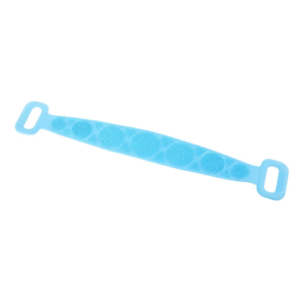 Silicone Body for Back - Long Exfoliating Shower Towel for Men and Women, -Sided Deep Cleansing