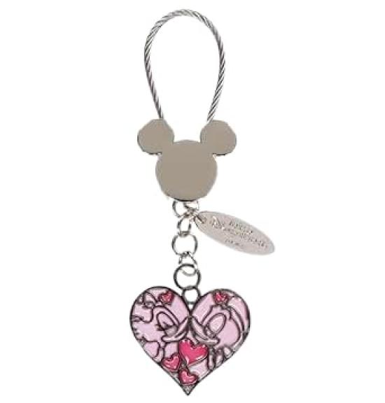 

Брелок Дональд и Дейзи Любовь Любовь Форма сердца Эксклюзивный брелок Токийского Диснейленда