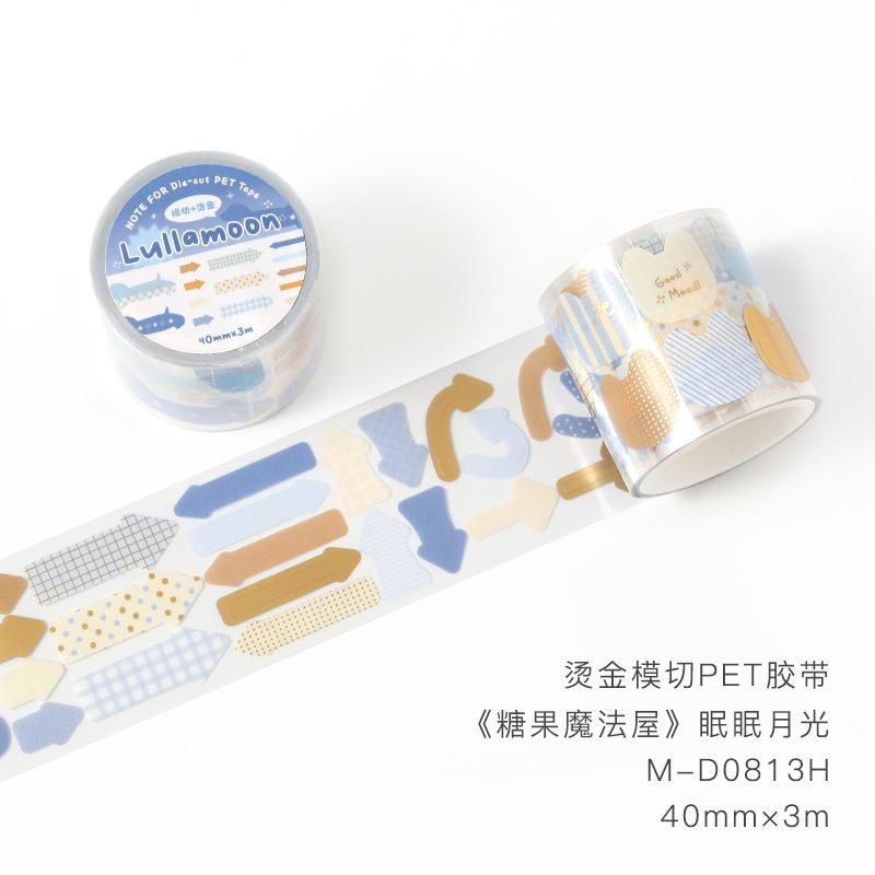 1 Stück DIY Dekoration Klebebänder Japanische Süßigkeiten Magisches Haus Washi-Tapes Abdeckbänder Aufkleber Schreibwaren