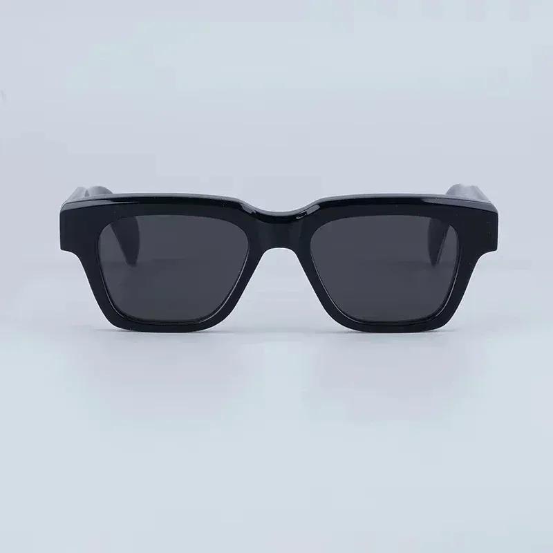 JMM Fellini Sunglasses Square High Quality High Street Punk Uv400 Men and Women Eyeglasses for Optical Prescripiton with Case