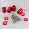 Aluminum Alloy Bonnet Raisers Hood Vent Spacers Screws Kit Modified Parts for Racing Car