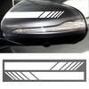 2pcs Car Rearview Mirror Reflective Strip Styling Auto SUV Vinyl Car Sticker Left Right Side Decal DIY Car Body Decals 15*3cm