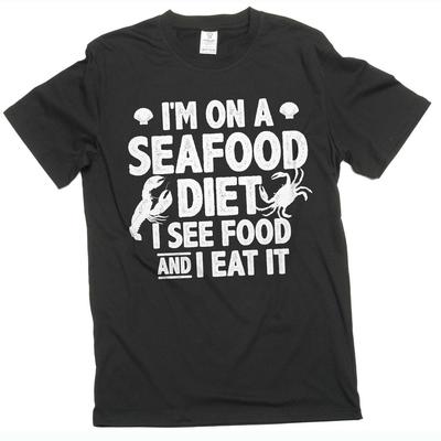 Lustiges Meeresfrüchte-Shirt Trendiges Foodie-T-Shirt Humorvolles Geschenk T-Shirt für Meeresfrüchte-Liebhaber