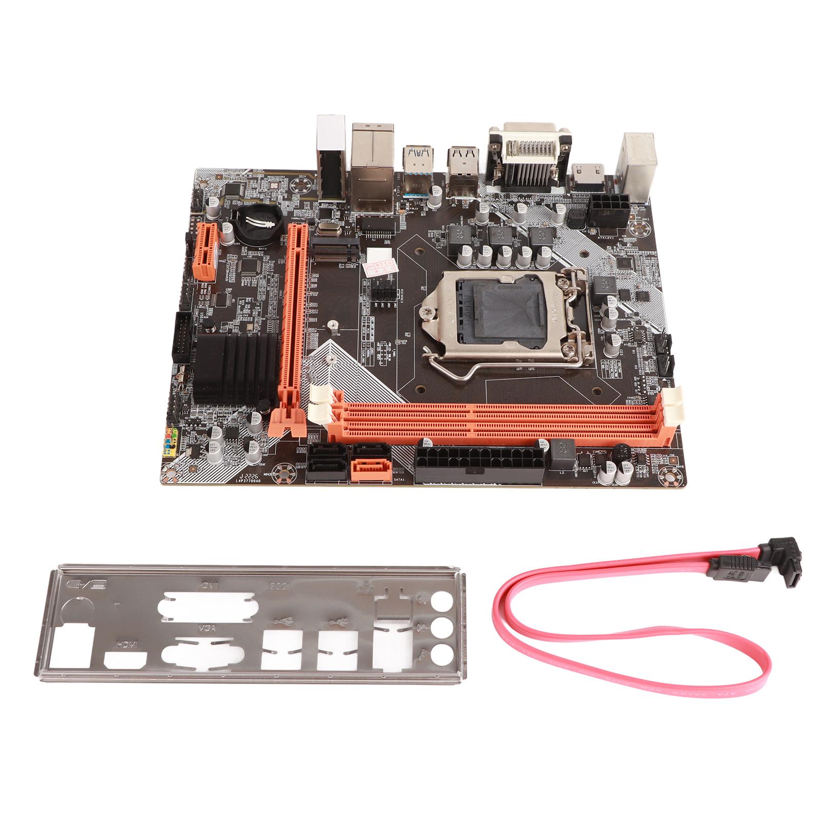 

Desktop Motherboard for Intel B75 M.2 High‑Speed Hard Disk 1155‑Pin USB3.0 SATA3 DDR3