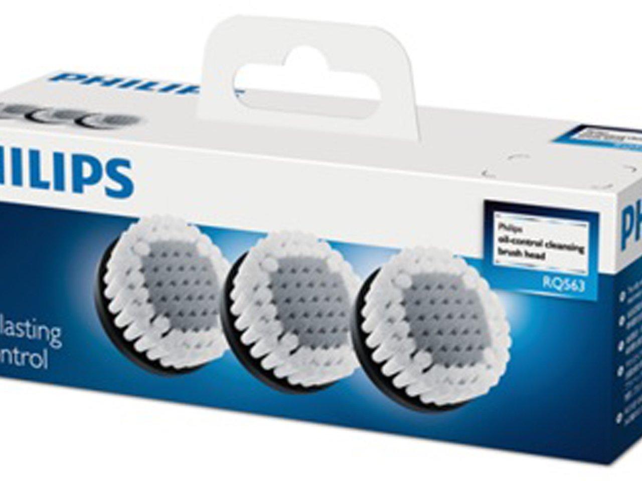 

Щетка для очищения лица Philips [Для бритвы Philips SensoTouch 3D2D Click & Style] 3 шт. RQ563/51