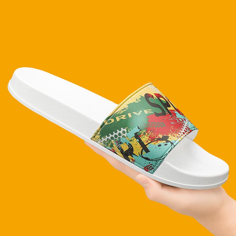 

Сандалии мужские тапочки износостойкая обувь для мужчин пара женская домашняя обувь нескользящая в помещении и на улице унисекс толстая подошва 4445 белый