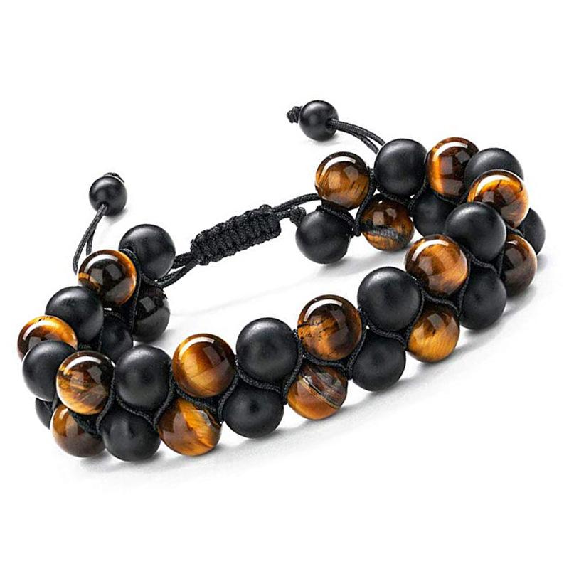

JYL TS Bracelet Pi Xiu Prayer Bead Style Attracts Wealth & Good Fortune B-frosted tiger eye сарай червоний колір