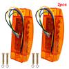 24V 12V Tailights Car Brake Stop Lights Rear Warning 21 LED Tail Light Indicators Truck Side Marker Lamps DRL Day Running Lights