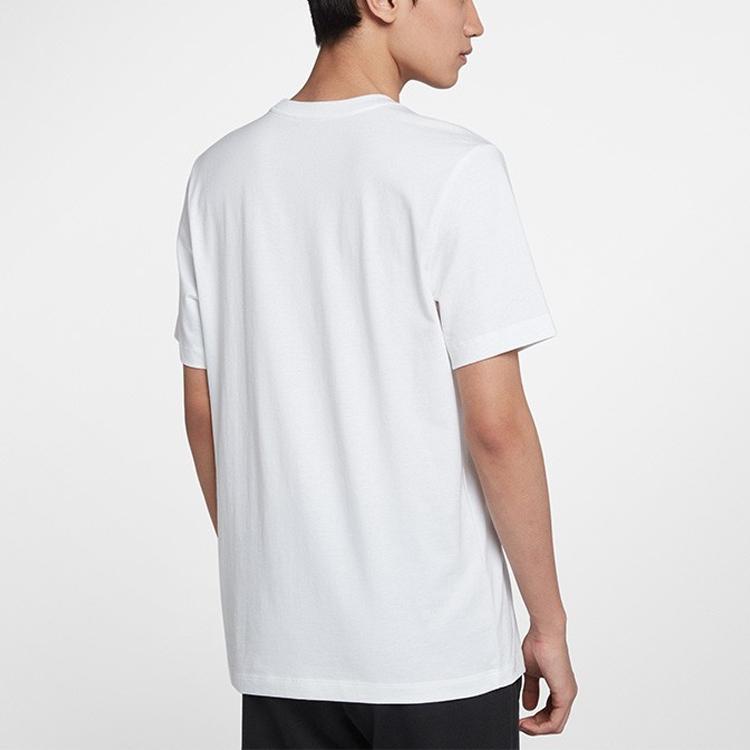 Nike NSW Sunset Palm Print Short Sleeve Tee Men Tops White BQ0716-100