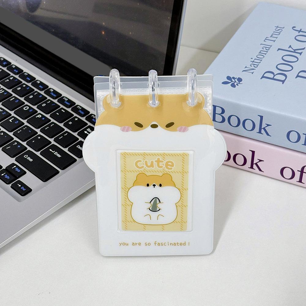 

Durable PVC Photocards Holder Vertical Transparent Photo Album Idol Card Collection Book Card Collection