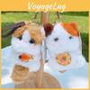 Plush Cat Keychain With Pp Cotton Filling For Girls Gift And Bag Decor