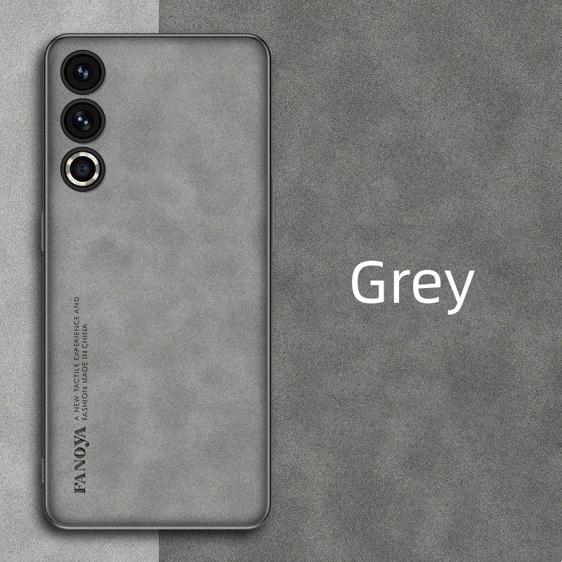 

For Meizu 21 Skinsheep Leather Case Cover For Meizu 21 Pro 21pro Matte Silicone Full Protection Shockproof Soft Bumper For Meizu 21 Pro