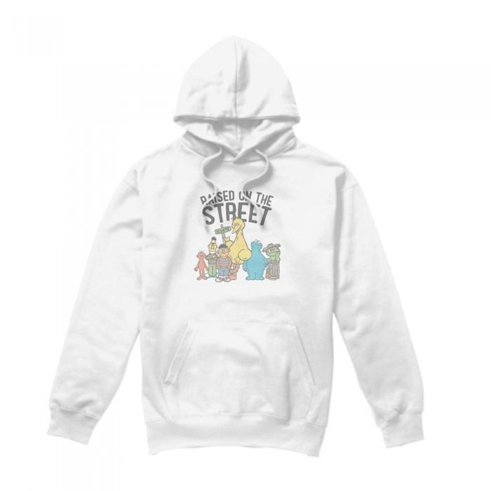 Sesame Street Unisex Adult Raised On The Streets Hoodie