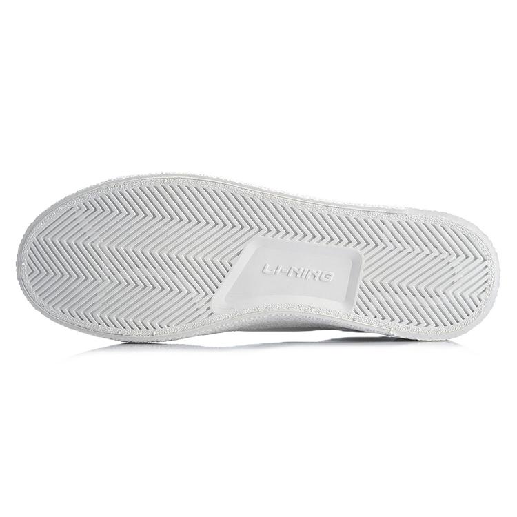 Li Ning Skateboard Shoes Women's Low top White AGCQ136-2
