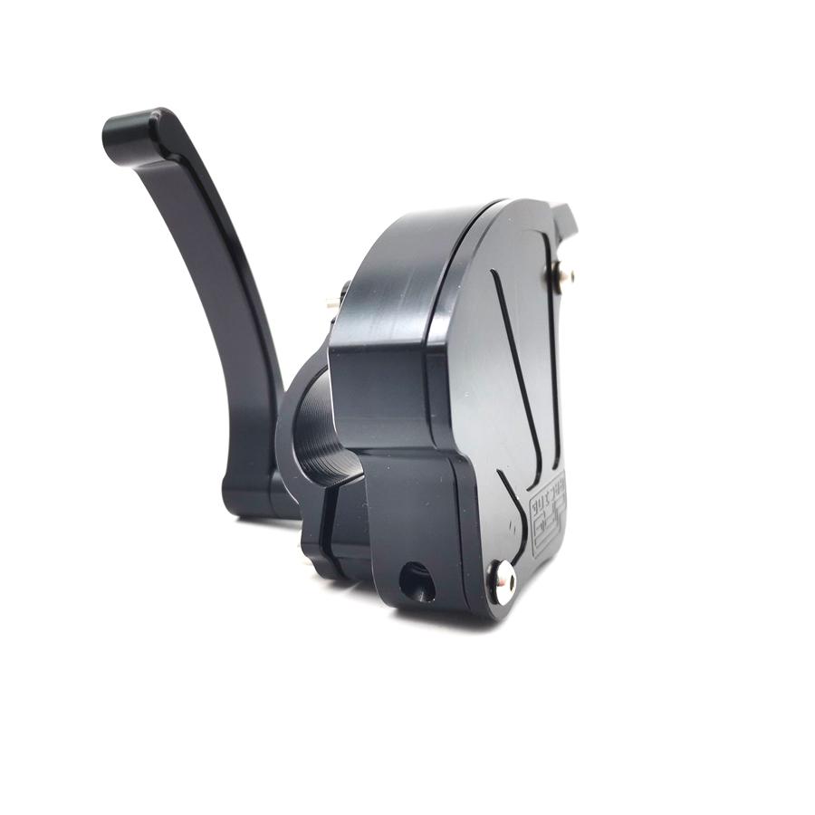 Motorbike Aluminum 7/8" 22mm Thumb Throttle Lever Refueling Device Assembly For Banshee YFZ450 Sportrax TRX450R ATV Dirt Bike