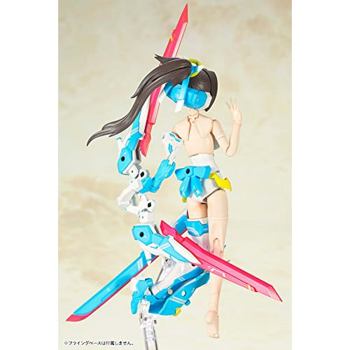 Kotobukiya Megami Device Asura Archer Blue Robe, Approximately 140mm Tall, Non-Scale Plastic Model Kit, Molded in Color, KP466R