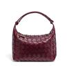 New fashion casual hand carry women's bag, hand-woven lunch box bag, simple premium shoulder armpit bag