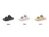 Women's 2025 Summer EVA Slip-on Slippers - Buckle Solid Color Beach Shoes