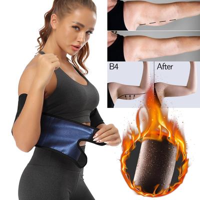Femmes coupe-bras Sauna bandes de sueur perte de poids Compression enveloppements corporels bras minceur Shaper thermique combustion des graisses Shapewear