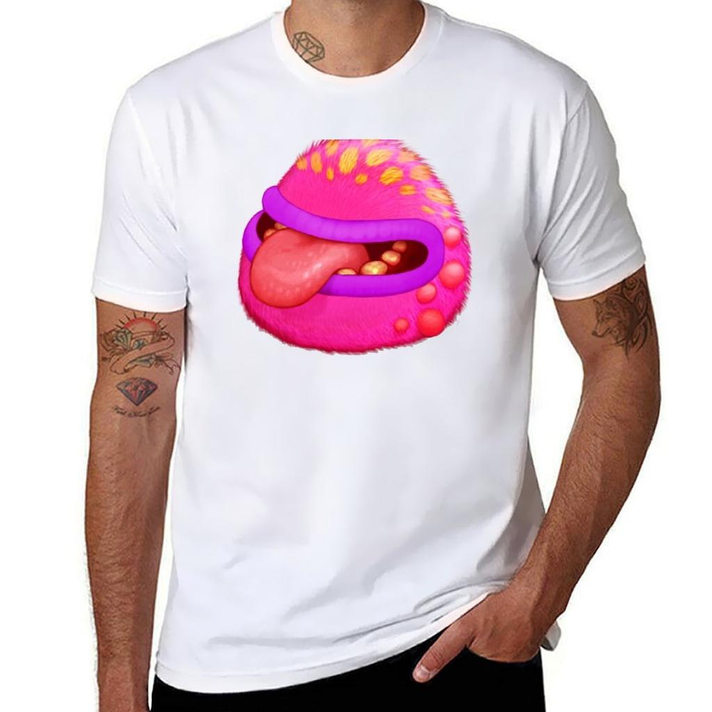 My Singing Monsters Character Tshirt Work Daily Short Sleeve Top Tshirt