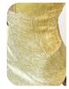 Silk Luxury Low-Cut Mesh Bandage Dress with Gold Waist for Evening Party